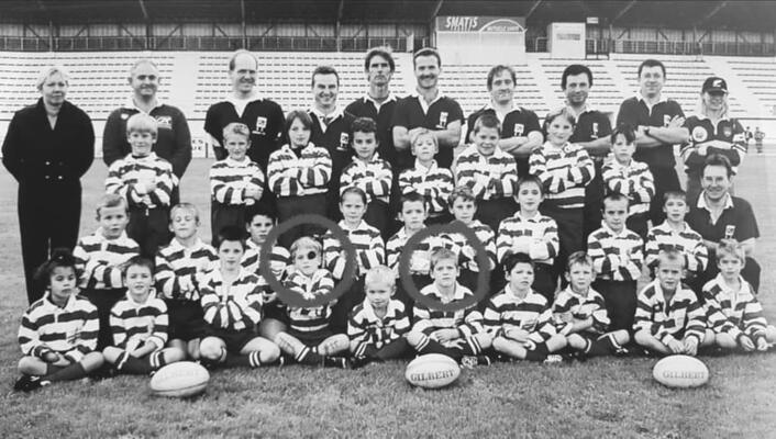 Alexis et Robin au rugby