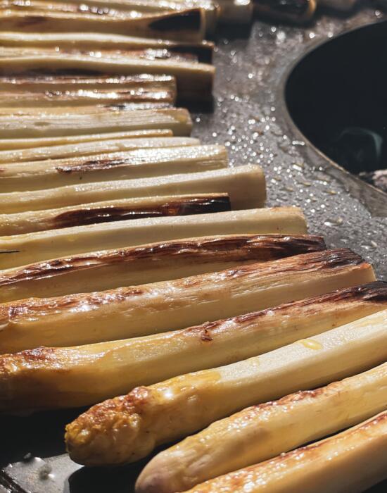 Asperges Grillées
