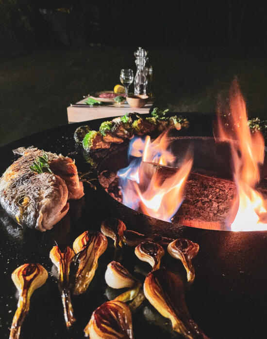 Dorade Grillée, brocoli