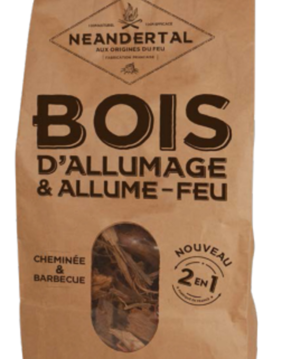 Allume feu Néandertal